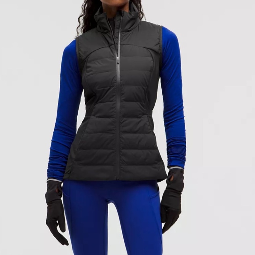 Lululemon Black Women's Down for It All Vest size 6